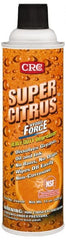 CRC - 20 oz Aerosol Cleaner/Degreaser - Aerosol, Citrus - Exact Tooling