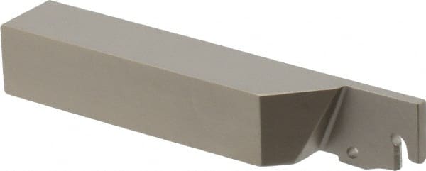 Iscar - External Thread, 1" Max Depth of Cut, 0.146" Min Groove Width, 4-1/2" OAL, Left Hand Indexable Grooving Cutoff Toolholder - 3/4" Shank Height x 3/4" Shank Width, TAG Insert Style, TGT Toolholder Style, Series Tang-GripIQ - Exact Tooling