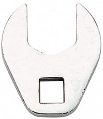 Proto - 11mm 1/4" Drive Full Polish Chrome Open End Crowfoot Wrench - 1-1/8" OAL - Exact Tooling