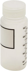Dynalon Labware - 250 mL Wide-Mouth Bottle - Polypropylene, Translucent, 5.7" High x 2.4" Diam, 45mm Cap - Exact Tooling