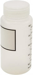 Dynalon Labware - 500 mL Wide-Mouth Bottle - Polypropylene, Translucent, 6-1/2" High x 3" Diam, 55mm Cap - Exact Tooling