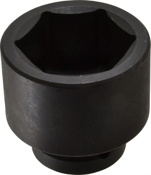 Proto - 1" Drive 63mm Impact Socket - 6 Points, 3-3/8" OAL - Exact Tooling