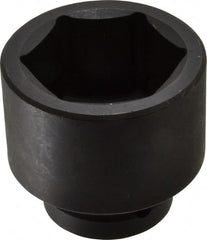 Proto - 1" Drive 63mm Impact Socket - 6 Points, 3-3/8" OAL - Exact Tooling