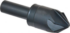M.A. Ford - 7/8" Head Diam, 1/2" Shank Diam, 6 Flute 82° High Speed Steel Countersink - Exact Tooling