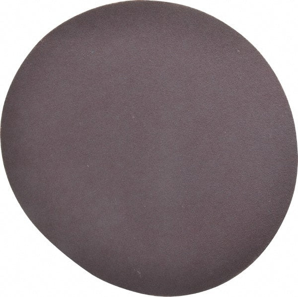 Norton - 6" Diam, 120 Grit Aluminum Oxide Adhesive PSA Disc - Fine Grade, Brown, X Weighted Backing, Flexible - Exact Tooling