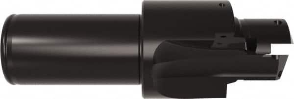 Allied Machine and Engineering - ISO 11926-1, MS 16142, SAE J1926-1 Standard, 1-1/16-12, 12 Tube Dash Number, 15° Porting Angle, 0.984" Pilot Diam, 1-1/4" Shank Diam, Indexable Spade Blade Insert Porting Tool - 2 Porting Inserts, 5.171" Overall Length - Exact Tooling