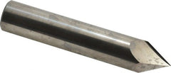 Accupro - 3/4" Diam 2 Flute Single End Solid Carbide Chamfer Mill - Exact Tooling