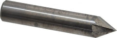 Accupro - 3/4" Diam 4 Flute Single End Solid Carbide Chamfer Mill - Exact Tooling