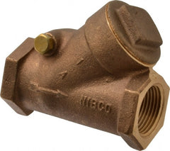 NIBCO - 1" Bronze Check Valve - Y-Pattern, FNPT x FNPT, 600 WOG - Exact Tooling