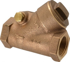 NIBCO - 3/4" Bronze Check Valve - Y-Pattern, FNPT x FNPT, 600 WOG - Exact Tooling