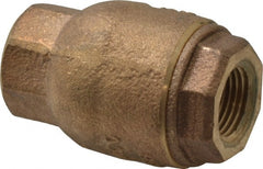 NIBCO - 3/8" Bronze Check Valve - Inline, FNPT x FNPT, 250 WOG - Exact Tooling