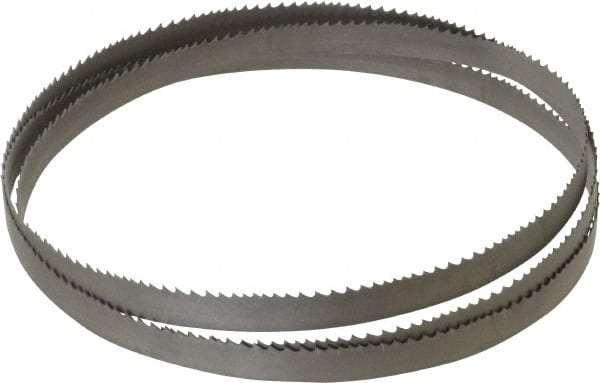 Lenox - 6 to 10 TPI, 5' 4-1/2" Long x 1/2" Wide x 0.025" Thick, Welded Band Saw Blade - Bi-Metal, Toothed Edge, Flexible Back, Contour Cutting - Exact Tooling