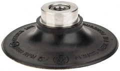 Standard Abrasives - 3" Diam Quick-Change Type R Disc Backing Pad - 1/4" Shank Diam, Medium Density, 20,000 RPM, Lockit Compatible - Exact Tooling