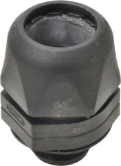 Murrplastik - 1/2" Trade, Nylon Compression Straight Liquidtight Conduit Connector - Noninsulated - Exact Tooling