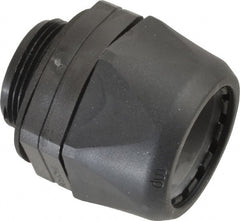 Murrplastik - 1-1/4" Trade, Nylon Compression Straight Liquidtight Conduit Connector - Noninsulated - Exact Tooling