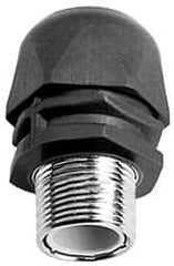 Murrplastik - 3/8" Trade, Nylon Compression Straight Liquidtight Conduit Connector - Noninsulated - Exact Tooling