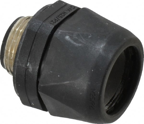 Murrplastik - 3/4" Trade, Nylon Compression Straight Liquidtight Conduit Connector - Noninsulated - Exact Tooling