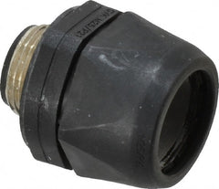 Murrplastik - 3/4" Trade, Nylon Compression Straight Liquidtight Conduit Connector - Noninsulated - Exact Tooling