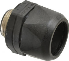 Murrplastik - 1" Trade, Nylon Compression Straight Liquidtight Conduit Connector - Noninsulated - Exact Tooling