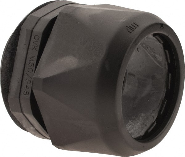 Murrplastik - 2" Trade, Nylon Compression Straight Liquidtight Conduit Connector - Noninsulated - Exact Tooling