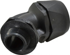 Murrplastik - 3/4" Trade, Nylon Compression Angled Liquidtight Conduit Connector - Noninsulated - Exact Tooling