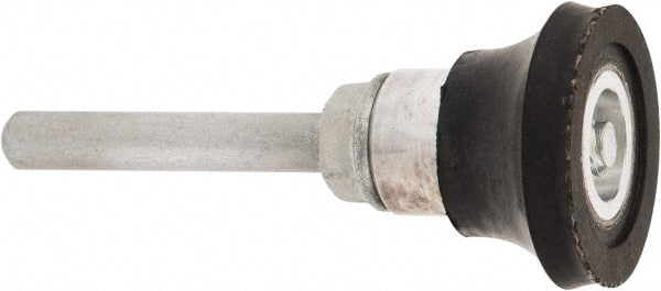 Standard Abrasives - 2" Diam Quick-Change Type S Disc Backing Pad - 1/4" Shank Diam, Medium Density, 20,000 RPM, SocAtt Compatible - Exact Tooling