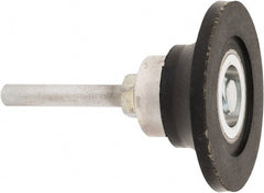 Standard Abrasives - 3" Diam Quick-Change Type S Disc Backing Pad - 1/4" Shank Diam, Medium Density, 20,000 RPM, SocAtt Compatible - Exact Tooling