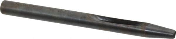 Made in USA - 5/32" Hollow Punch - 4" OAL, Steel - Exact Tooling