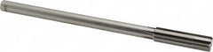 Made in USA - 0.535" Carbide-Tipped 6 Flute Chucking Reamer - Straight Flute, 7/16" Straight Shank, 2" Flute Length, 8" OAL - Exact Tooling