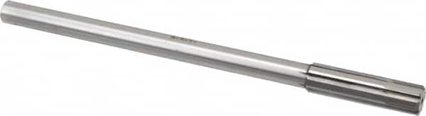 Made in USA - 0.54" Carbide-Tipped 6 Flute Chucking Reamer - Exact Tooling