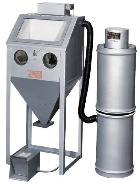 Trinco - 26" Wide x 62" High x 18" Deep Blaster with Collector - Working Dimensions 24" Wide x 23" High x 18" Deep - Exact Tooling