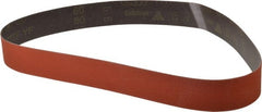 3M - 2" Wide x 48" OAL, 60 Grit, Ceramic Abrasive Belt - Ceramic, Medium, Coated, YF Weighted Cloth Backing, Wet/Dry, Series 777F - Exact Tooling