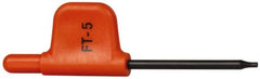 Kennametal - T5 Torx Drive, Flag Handle Driver for Indexable Boring Bars - Compatible with Insert Screws - Exact Tooling