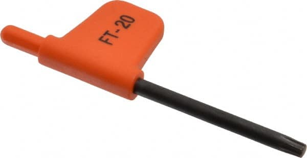 Kennametal - T20 Torx Drive, Flag Handle Driver for Indexable End Mills - Compatible with Insert Screws - Exact Tooling