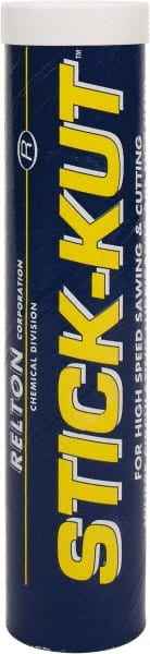Relton - Stick-Kut, 15 oz Tube Cutting & Grinding Fluid - Wax, For Cool Cutting, Grinding Wheels, Sanding Belts, Saw Blades, Smoothing - Exact Tooling