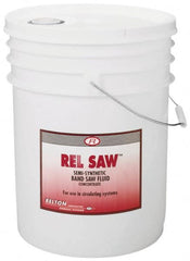 Relton - Rel Saw, 5 Gal Pail Sawing Fluid - Semisynthetic, For Cleaning - Exact Tooling