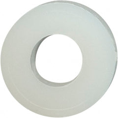 Electro Hardware - 0.116" ID x 1/4" OD, #4 Screw, Grade 101 Nylon Female Unthreaded Circuit Board Spacer - Round Body, Uncoated, 1/8" OAL - Exact Tooling