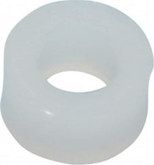 Electro Hardware - 0.141" ID x 1/4" OD, #6 Screw, Grade 101 Nylon Female Unthreaded Circuit Board Spacer - Round Body, Uncoated, 1/8" OAL - Exact Tooling