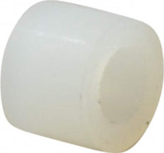 Electro Hardware - 0.141" ID x 1/4" OD, #6 Screw, Grade 101 Nylon Female Unthreaded Circuit Board Spacer - Round Body, Uncoated, 3/16" OAL - Exact Tooling