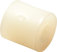 Electro Hardware - 0.116" ID x 1/4" OD, #4 Screw, Grade 101 Nylon Female Unthreaded Circuit Board Spacer - Round Body, Uncoated, 1/4" OAL - Exact Tooling