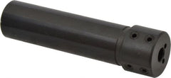 Scientific Cutting Tools - 1/4" ID x 3/4" OD Boring & Grooving Bar Holders - 3-1/4" OAL, 0.87" Head Diam, 3/8-18 NPT, Through Coolant, Series QHC - Exact Tooling