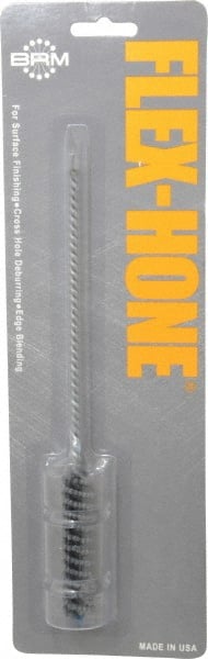 Brush Research Mfg. - 0.552" Bore Diam, 240 Grit, Silicon Carbide Flexible Hone - Extra Fine, 8" OAL - Exact Tooling