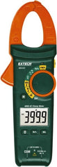 Extech - MA440, CAT III, Digital Auto Ranging Clamp Meter with 1.18" Clamp On Jaws - 600 VAC/VDC, 400 AC Amps, Measures Voltage, Capacitance, Current, Frequency, Resistance - Exact Tooling
