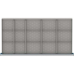 LISTA - 15-Compartment Drawer Divider Layout for 3.15" High Drawers - Exact Tooling