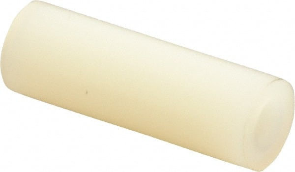 Electro Hardware - #4 Screw 1-1/8" OAL 0.115" ID x 1/4" OD Round Nylon Circuit Board Spacers - Exact Tooling
