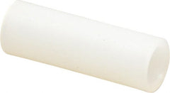 Electro Hardware - 0.171" ID x 1/4" OD, #8 Screw, Grade 101 Nylon Female Unthreaded Circuit Board Spacer - Round Body, Uncoated, 3/4" OAL - Exact Tooling