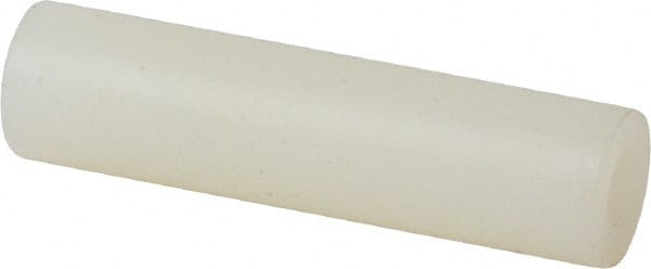 Electro Hardware - 0.116" ID x 1/4" OD, #4 Screw, Grade 101 Nylon Female Unthreaded Circuit Board Spacer - Round Body, Uncoated, 1" OAL - Exact Tooling