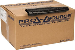 PRO-SOURCE - 2 mil Thick, Heavy-Duty Trash Bags - 43" Wide x 47" High, Black - Exact Tooling