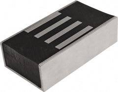 Mag-Mate - 231 Max Pull Force Lb, 4-1/2" Long x 2-1/2" Wide x 1-1/4" Thick, End Mount, Ceramic Fixture Magnet - 300°F Max Operating Temp, Grade 8 Ceramic, Aluminum Housing - Exact Tooling