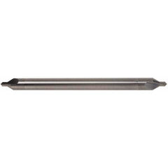 Hertel - #8 Plain Cut 90° Incl Angle Solid Carbide Combo Drill & Countersink - Exact Tooling